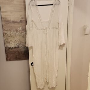 Cupshe White Beach Coverup